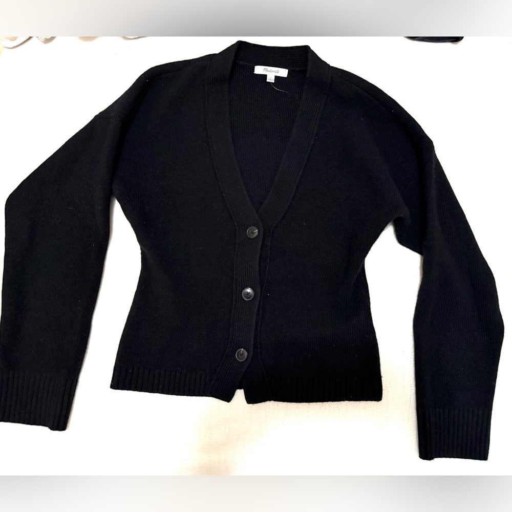 Madewell Black Cardigan